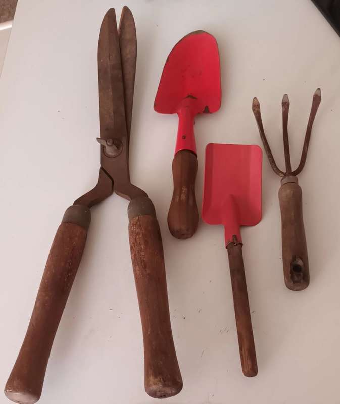 Vintage Garden Tools.