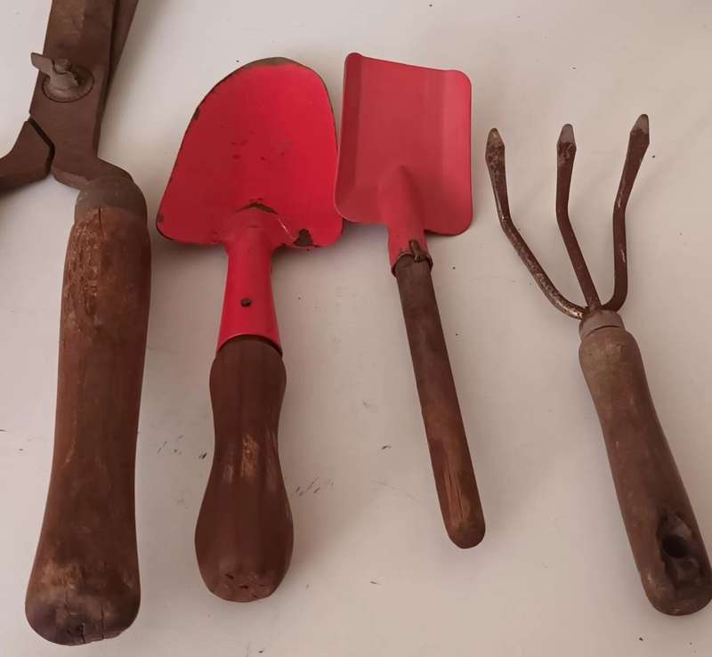 Vintage Garden Tools.