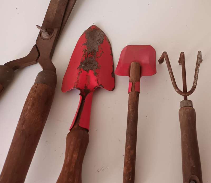 Vintage Garden Tools.