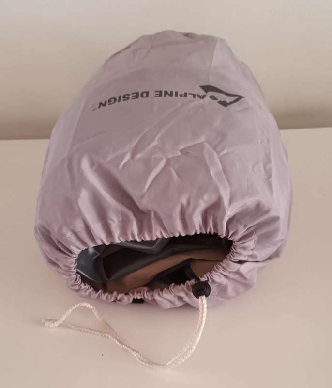 Single Blow Up Mattress with Carry Bag.