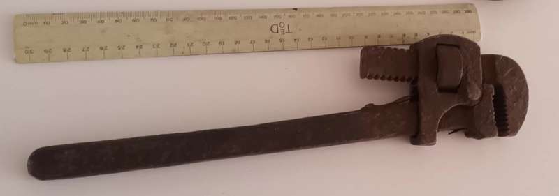 2x Monkey Wrenches plus 1x Shifting Spanner.
