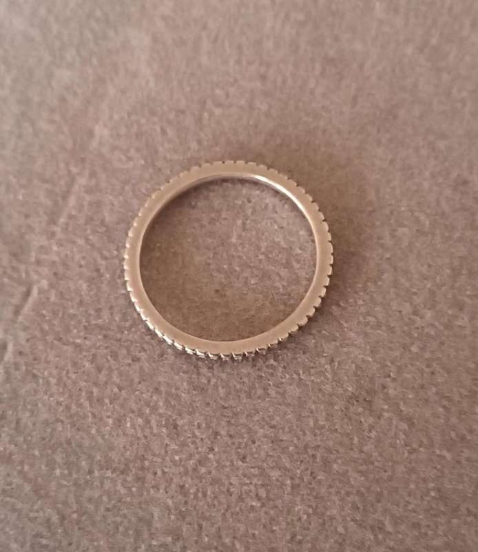 Sterling Silver Full Eternity Ring.