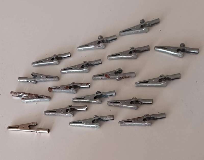 Lot of Crocodile Clips.
