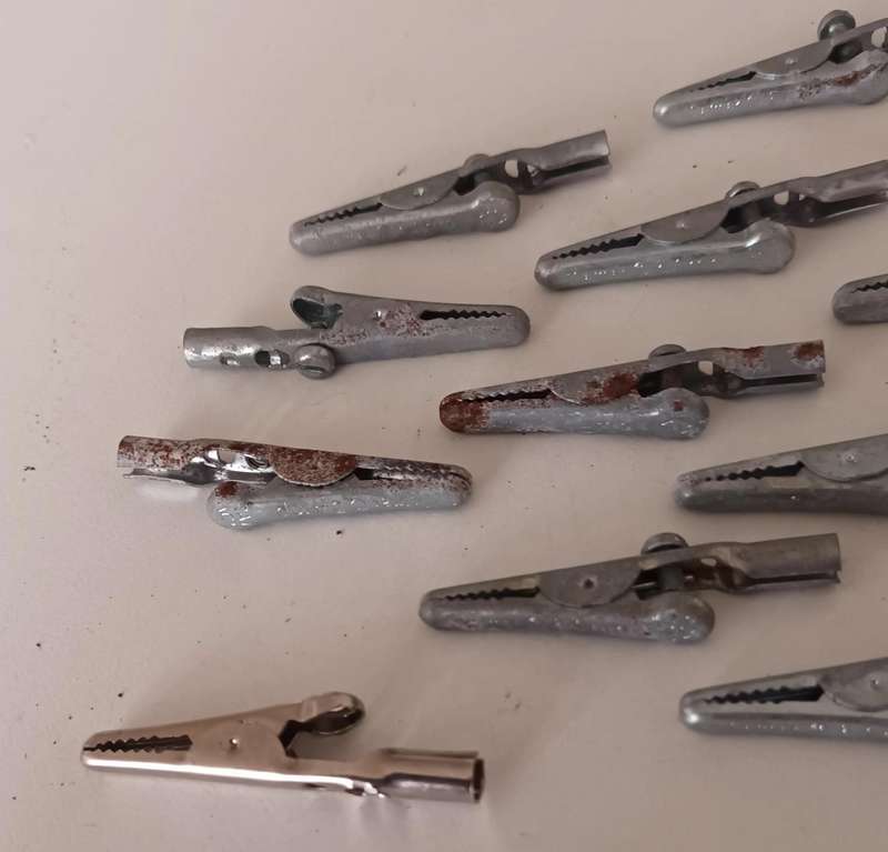 Lot of Crocodile Clips.