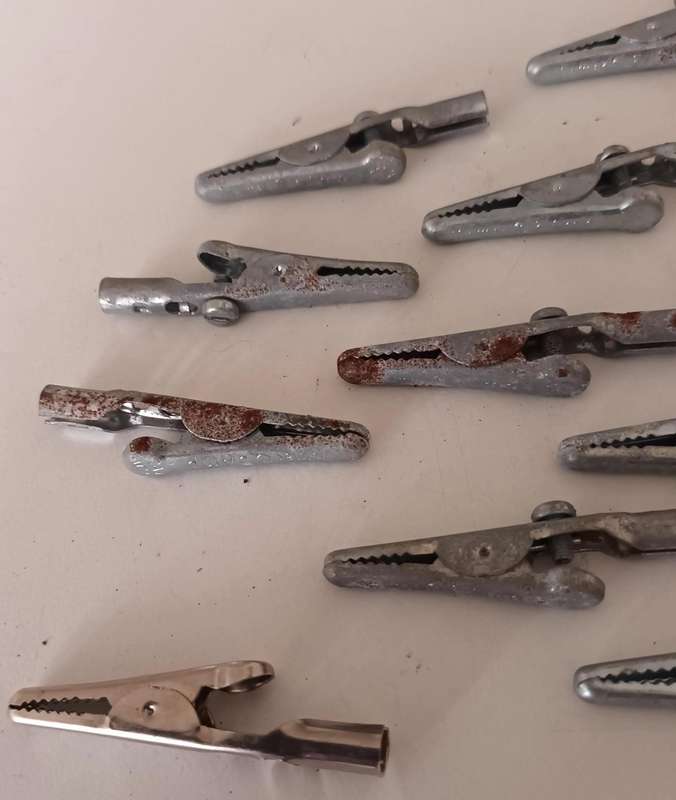 Lot of Crocodile Clips.