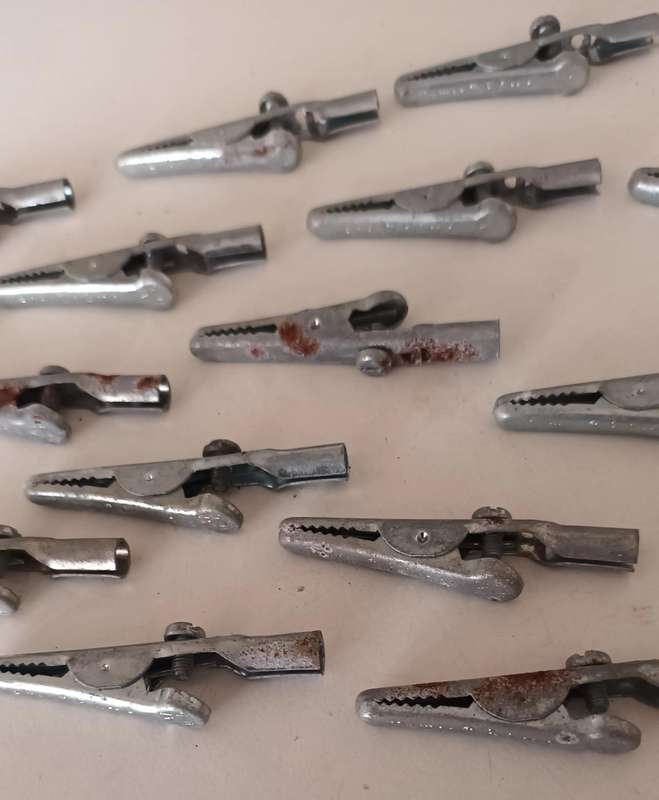 Lot of Crocodile Clips.