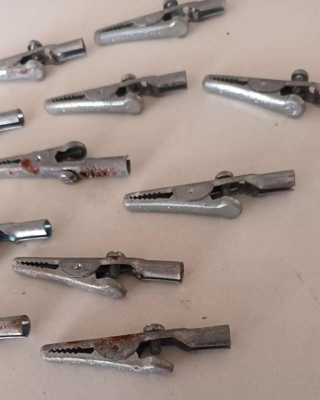 Lot of Crocodile Clips.