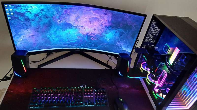 High End Gaming PC  i9 14900k/RTX 4080/64GB Ram/9Tb Storage/ 34" Ultrawide Monitor. Collection only!