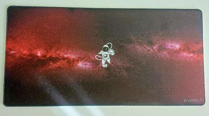 Evetech ROCKETMAN Large Gaming Mousepad. 880x440x5mm.
