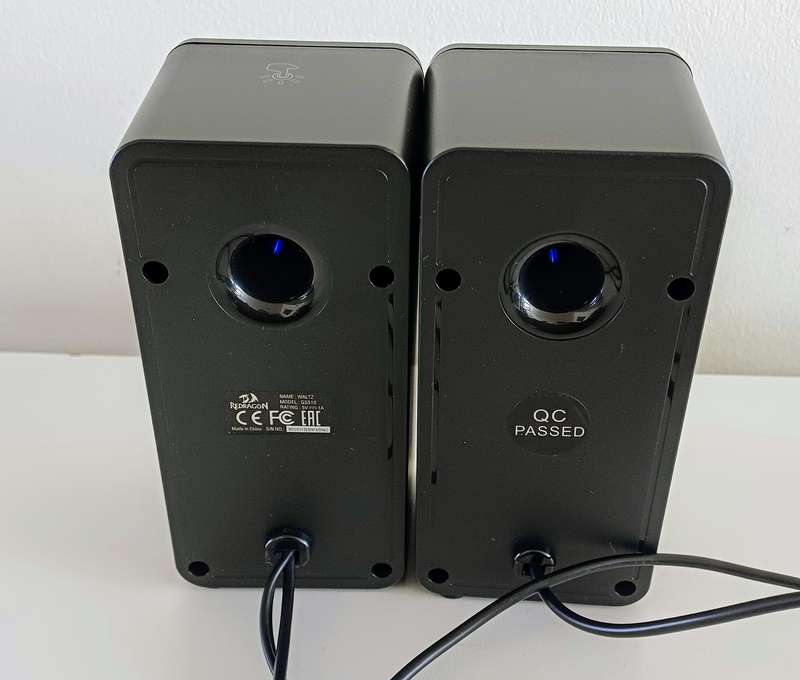 REDRAGON GS510 WALTZ 2.0 RGB Gaming Speakers.