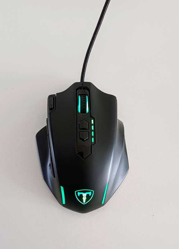 T-Dagger Major 8000DPI 10 Button RGB Backlit Gaming Mouse.