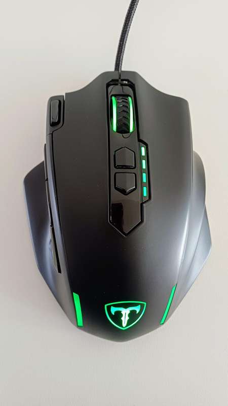 T-Dagger Major 8000DPI 10 Button RGB Backlit Gaming Mouse.