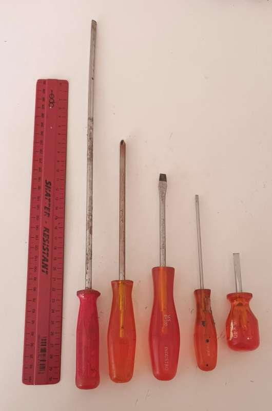 Lot of Screwdrivers.