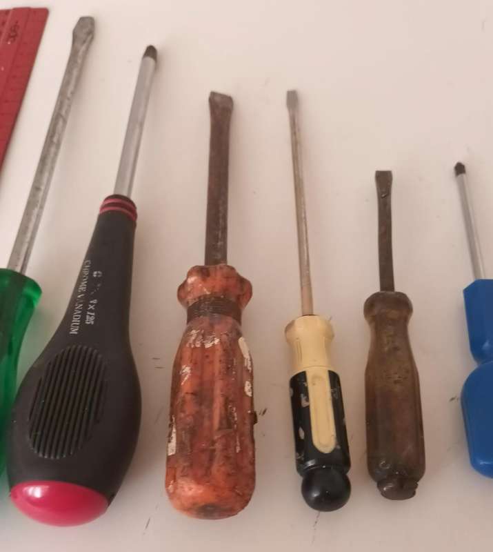 Lot of Screwdrivers.