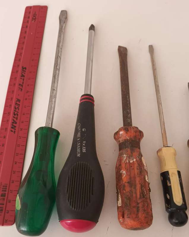 Lot of Screwdrivers.