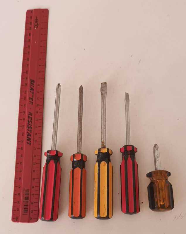 Lot of Screwdrivers.