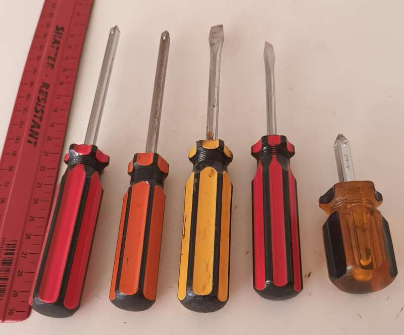 Lot of Screwdrivers.