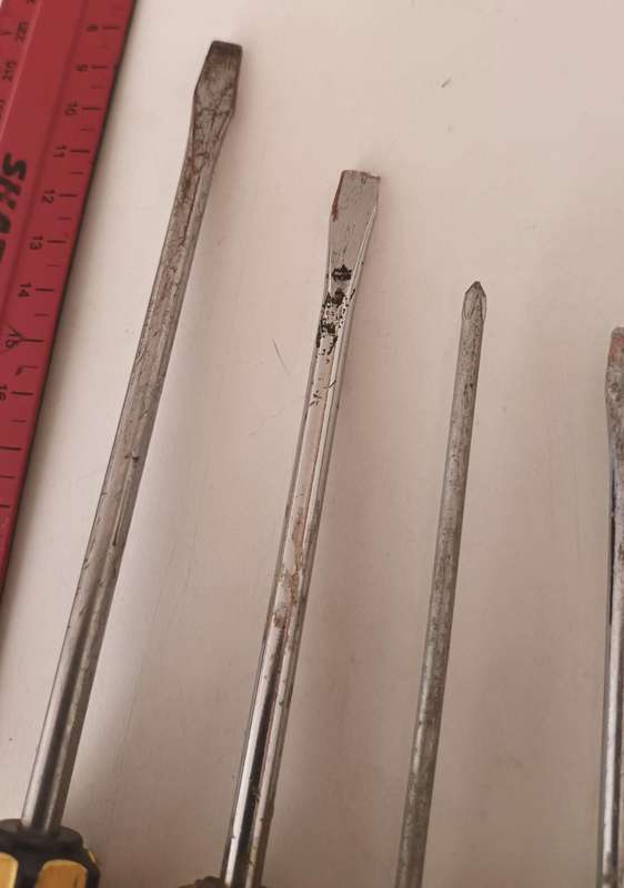 Lot of Screwdrivers.