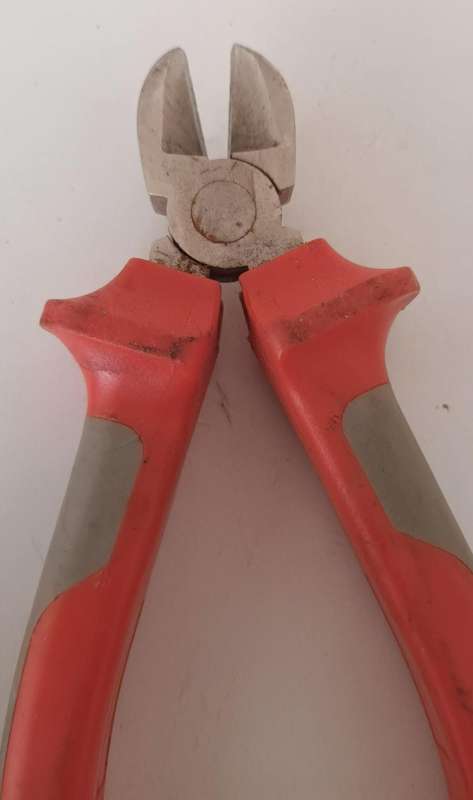 Crimping tool plus Side Cutters.