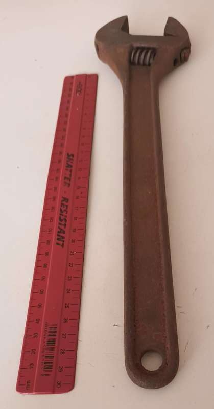 Shifting Spanner. Length 38cm. 42mm.