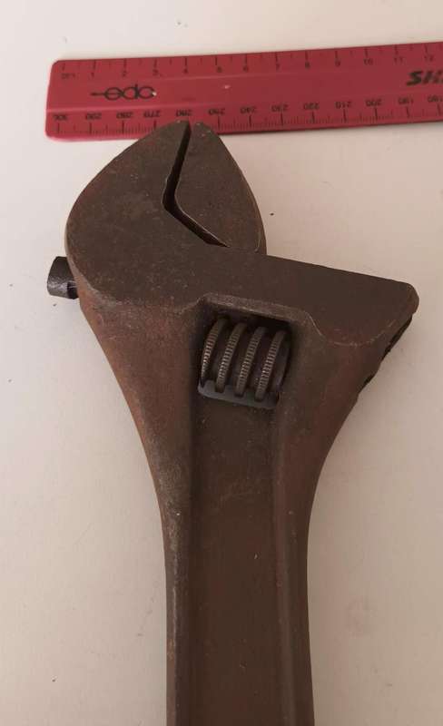 Shifting Spanner. Length 38cm. 42mm.