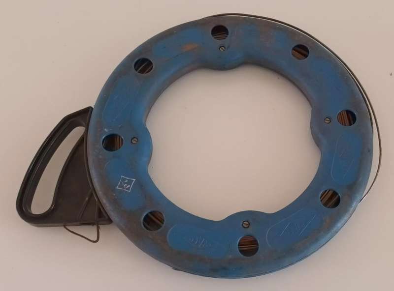 Electrician Draw Wire. Fish Tape.