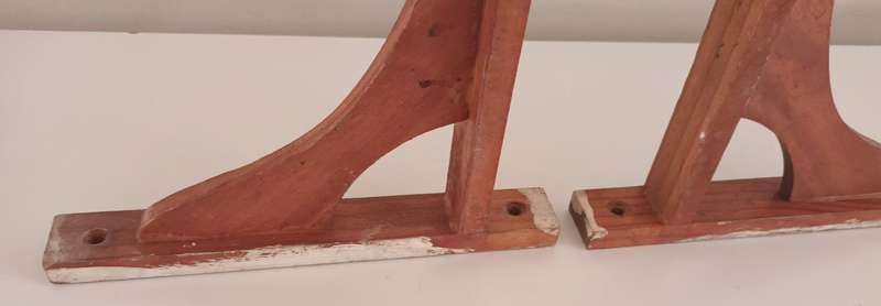 Wooden Shelf Bracket Supports