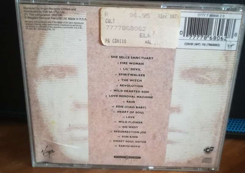 Pure Cult - For Rockers Ravers Lovers And Sinners CD