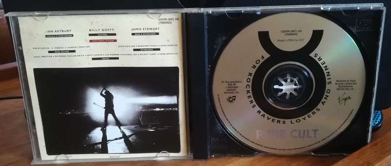 Pure Cult - For Rockers Ravers Lovers And Sinners CD