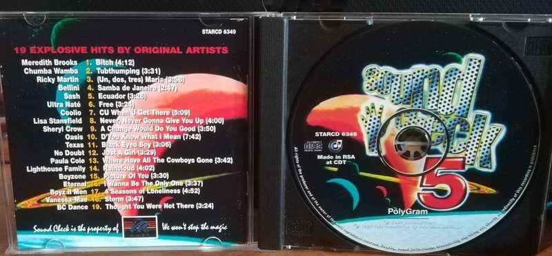 Sound Check 5 - 19 Explosive Hits CD