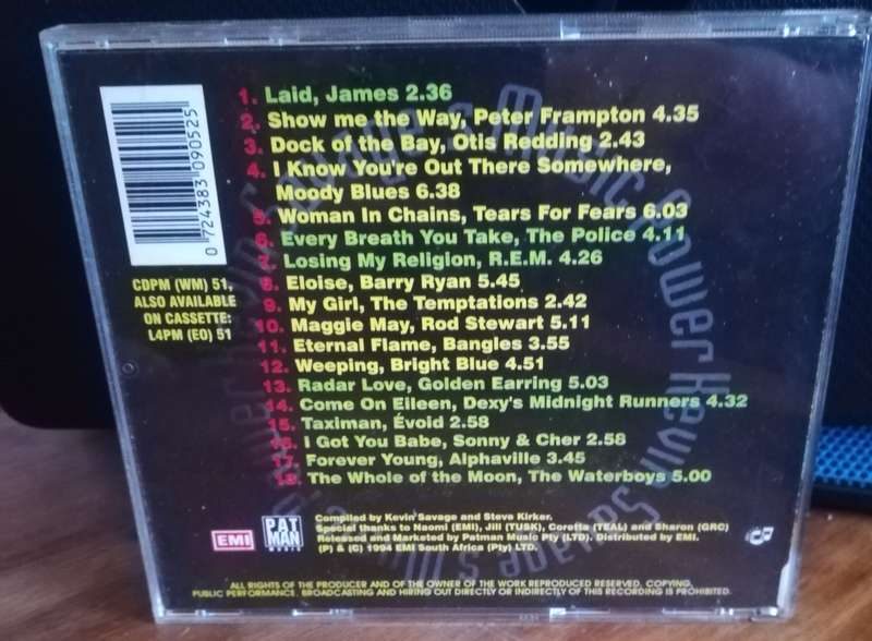 KEVIN SAVAGE'S - MUSIC POWER CD