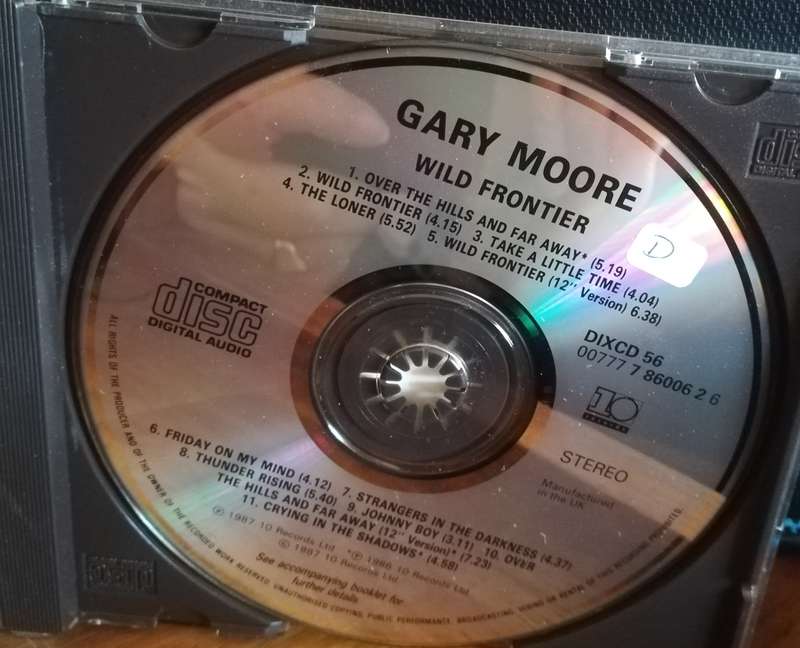 GARY MOORE - WILD FRONTIER CD