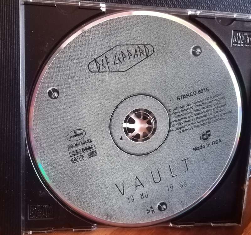 DEFF LEPPARD GREATEST HITS - VAULT CD