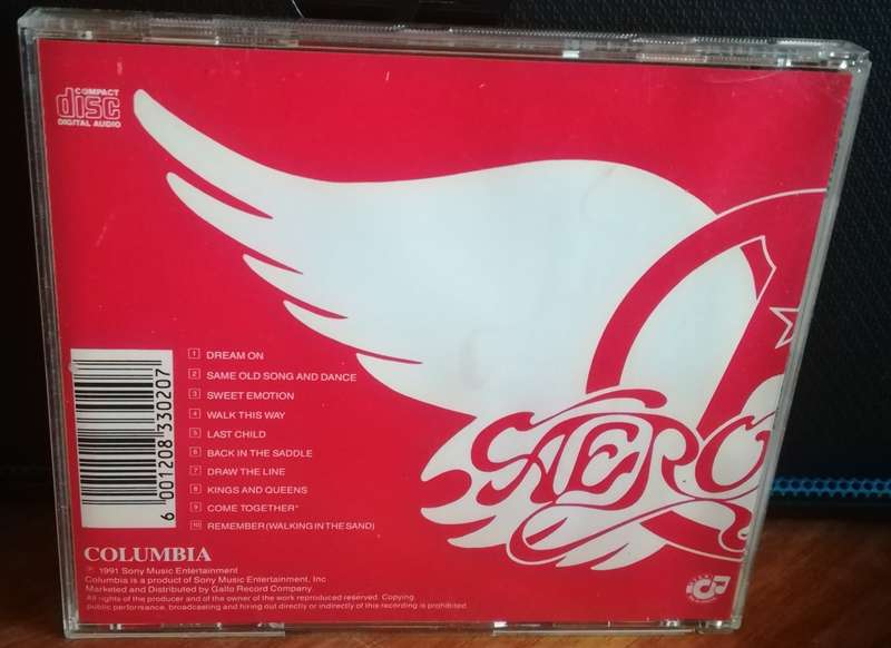 AEROSMITH'S GREATEST HITS CD