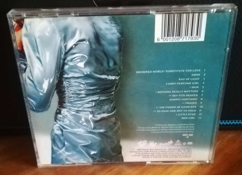 MADONNA - RAY OF LIGHT CD