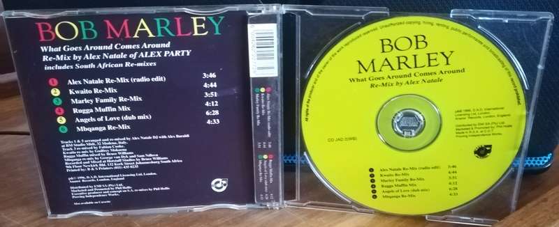 BOB MARLEY - PREVIOUSLY UNRELEASED CD