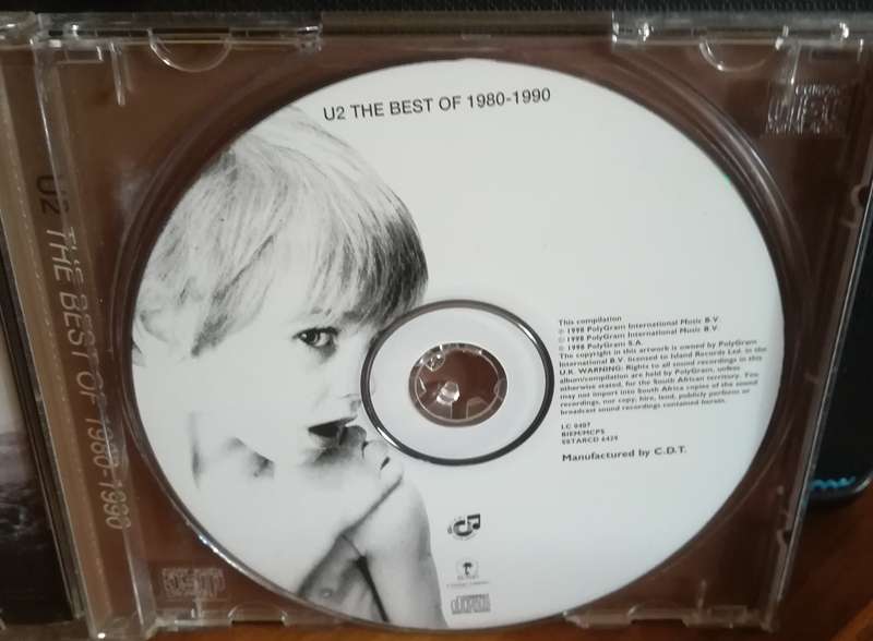 U2 - THE BEST OF 1980 - 1990 CD