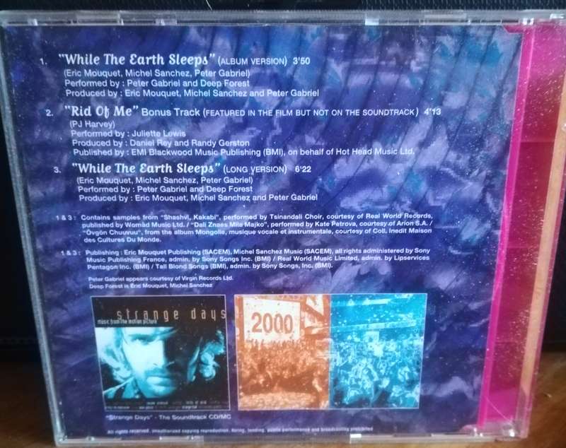 DEEP FOREST WITH PETER GABRIEL CD