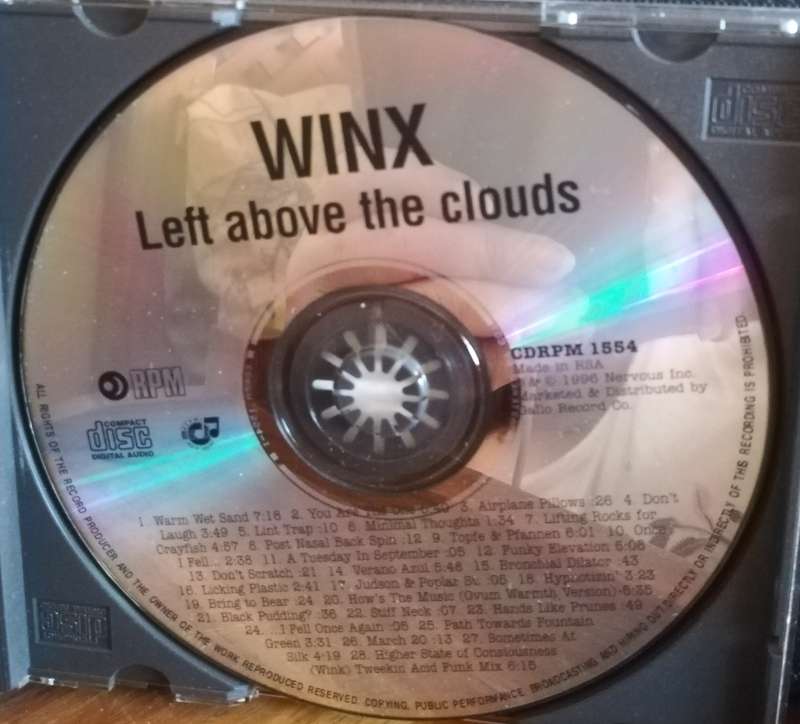 WINX - LEFT ABOVE THE CLOUDS CD
