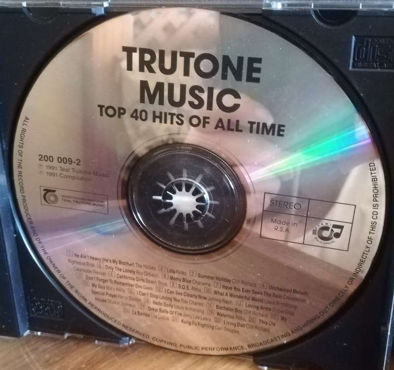 TOP 40 HITS OF ALL TIME CD