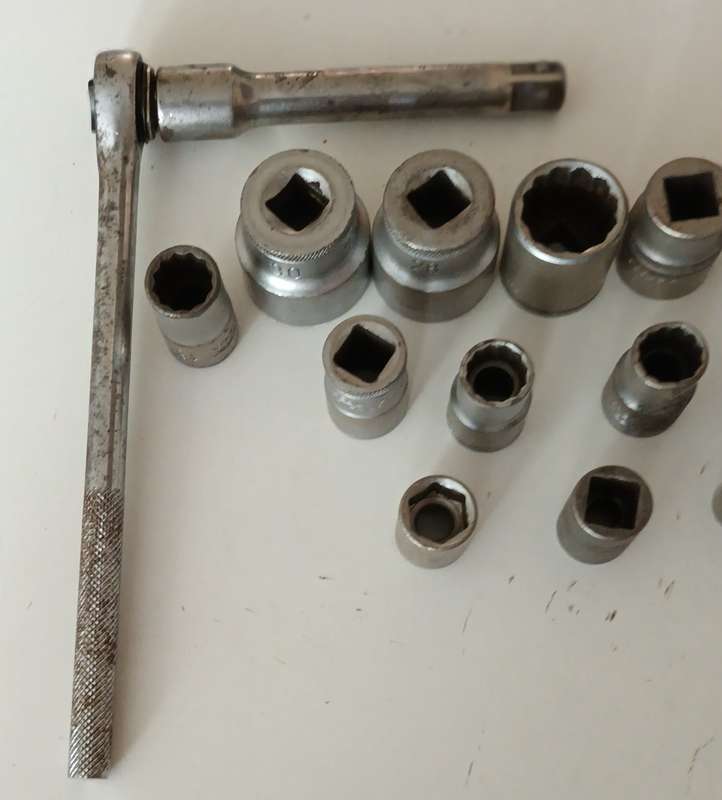 Ratchet with Sockets.