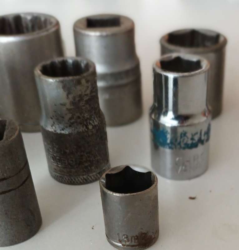 Ratchet with Sockets.
