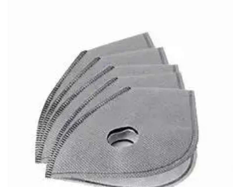 Protective Reusable Multiple Filter Layered Face Mask with 60x Carbon Filters Pads. New.