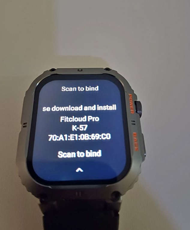 K-57 Rugged Smart watch. New.