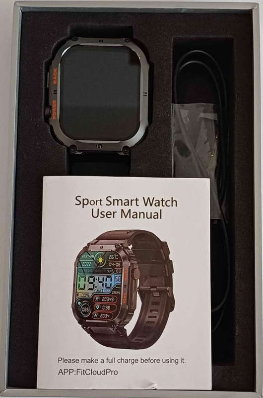 K-57 Rugged Smart watch. New.