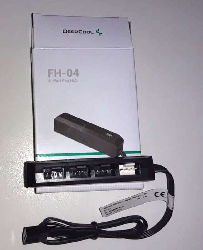 DeepCool FH 04 4 Port Fan Hub. New.