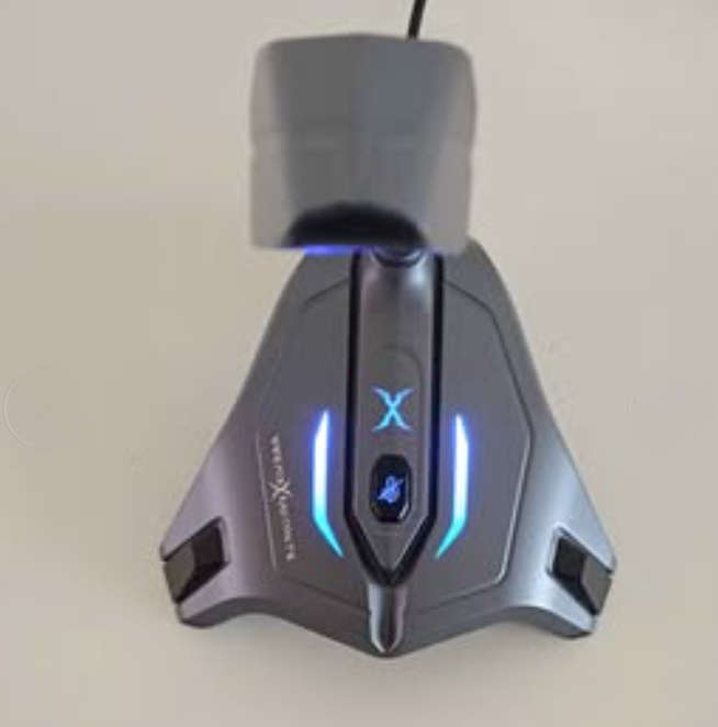 Foxxray Gray Iron USB Gaming Microphone