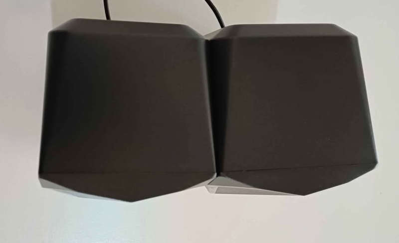 T-Dagger T-TGS500 BlackBox 3W|3.5mm|RGB PC Speakers. Like New.