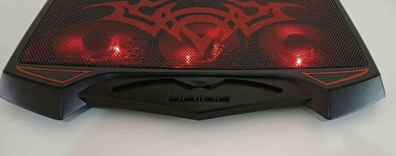 Notebook Cooler with LED and 3 High Speed Fans.