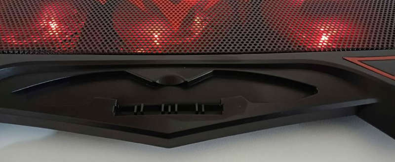 Notebook Cooler with LED and 3 High Speed Fans.